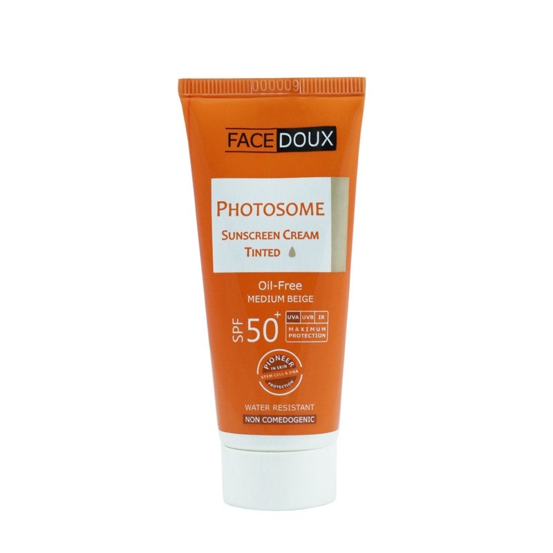 کرم ضد آفتاب SPF50+ فتوزوم رنگ بژ متوسط فیس دوکس 40 میلی لیتر