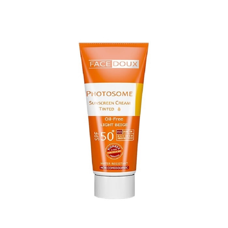 کرم ضد آفتاب فتوزوم ⁺SPF 50 رنگی بژ روشن فیس دوکس ۴۰ میلی لیتر