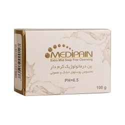 پن درماتولوژيک کرم دارمناسب پوست خشک و معمولی مديپن 100 گرم