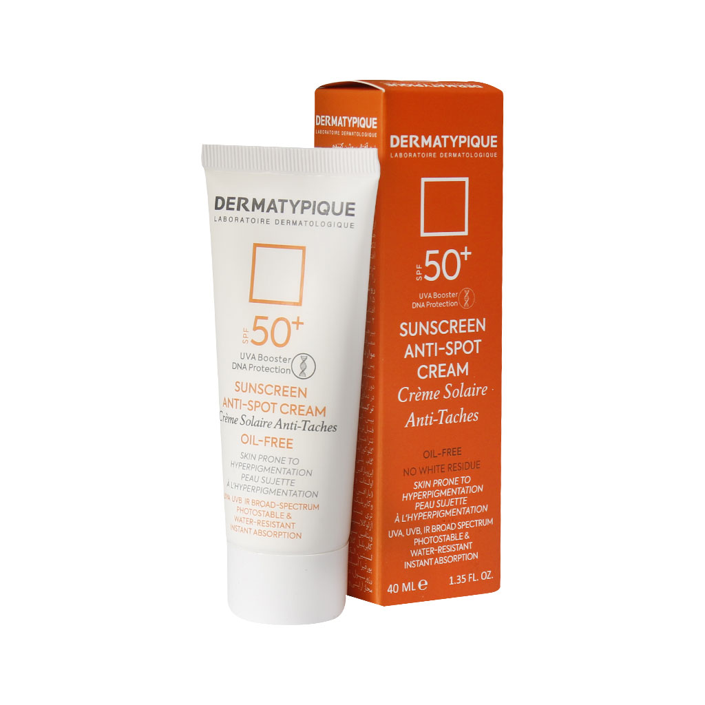 ضد آفتاب روشن کننده و ضد لک +SPF50 درماتیپیک 40 میلی لیتر