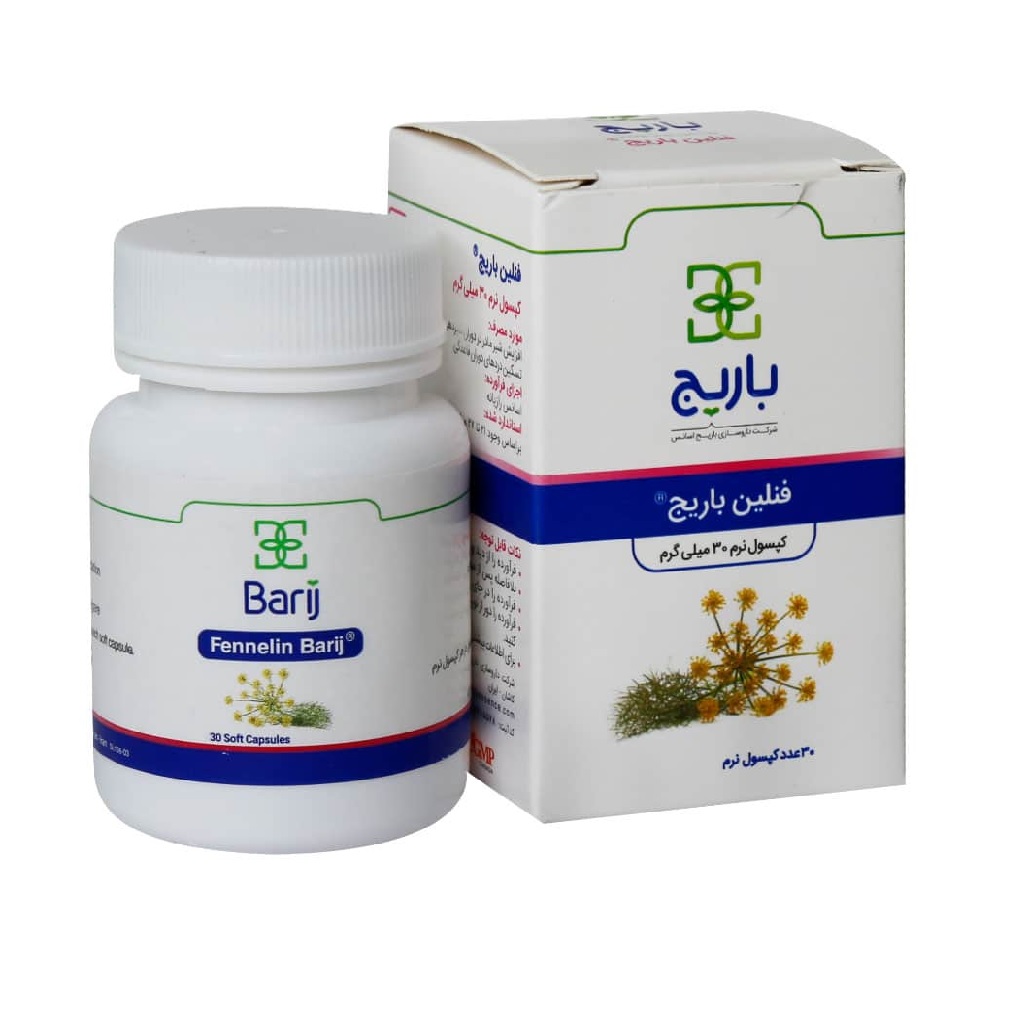 کپسول نرم فنلین باریج اسانس - 30 عددی