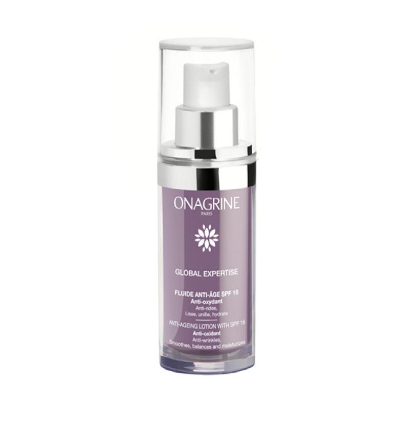 لوسیون قوی ضد پیری + spf15 گلوبال اکسپرتیز اناگرین 30 میل