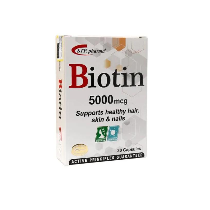 کپسول بیوتین 5000 اس تی پی فارما 30 عدد