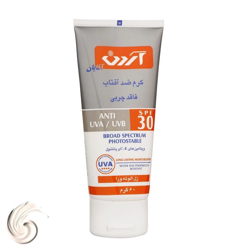 کرم ضد آفتاب فاقد چربی آقایان با SPF 30 آردن 60 گرم