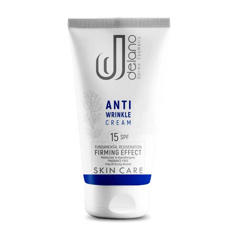 کرم ضد چروک با SPF 15 دلانو 50 میلی لیتر