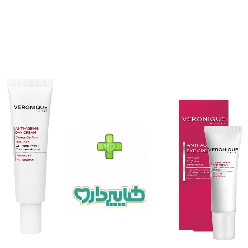 پک ویژه کرم ضد چروک روز ورونیک 40 میلی لیتر+کرم ضد چروک دور چشم ورونیک 15 میلی لیتر