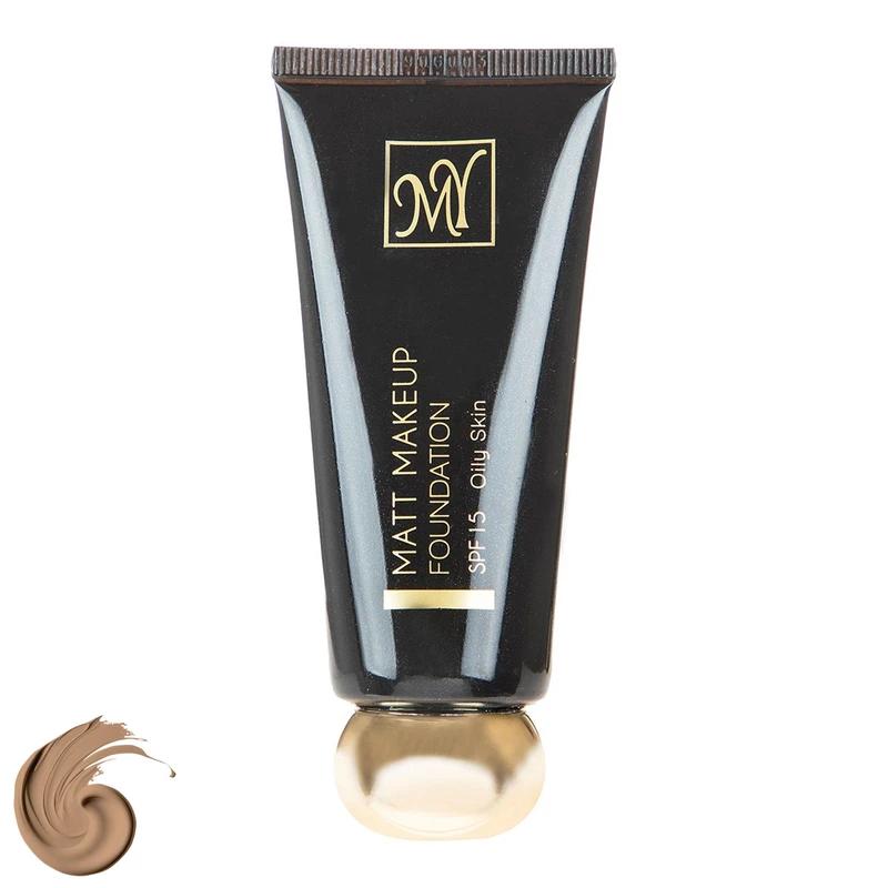 کرم پودر مات SPF15 مدل بلک دایموند مناسب پوست چرب MF03 مای 35 میلی لیتر