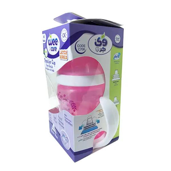 لیوان دسته دار ارتجاعی 4+ کد C706  وی کر 180 میلی لیتر
