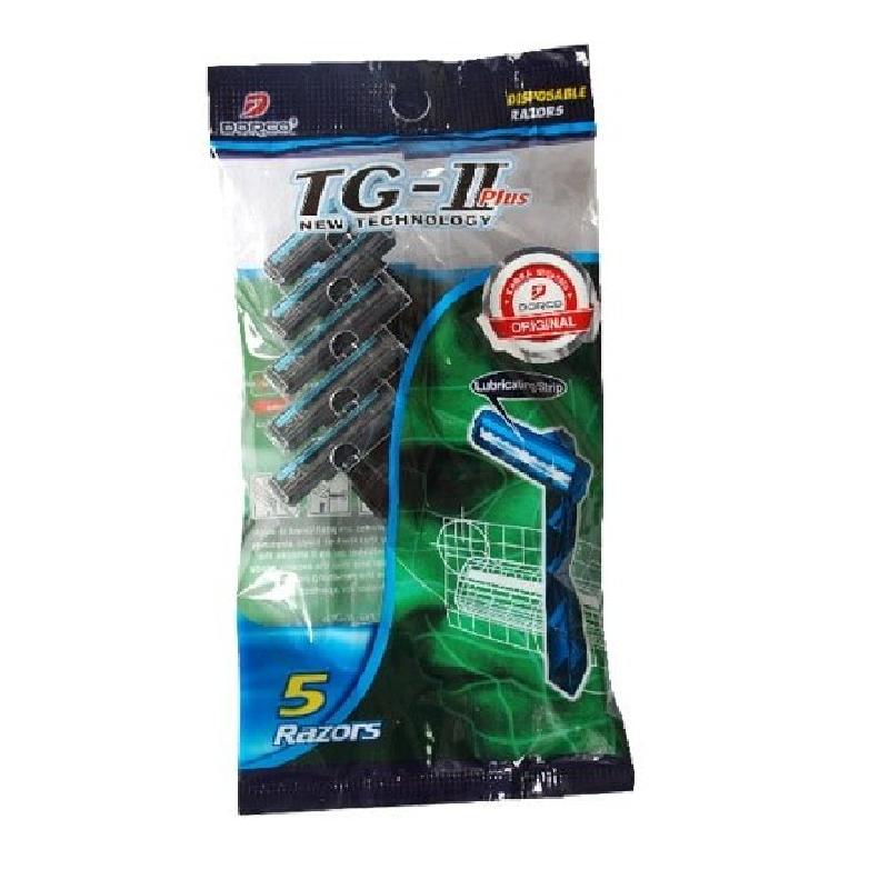 خودتراش مردانه مدل TG-II Plus دورکو 5 عدد