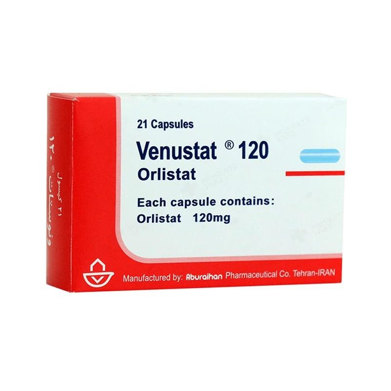 کپسول ارلیستات ونوستات ابوریحان 21 عدد