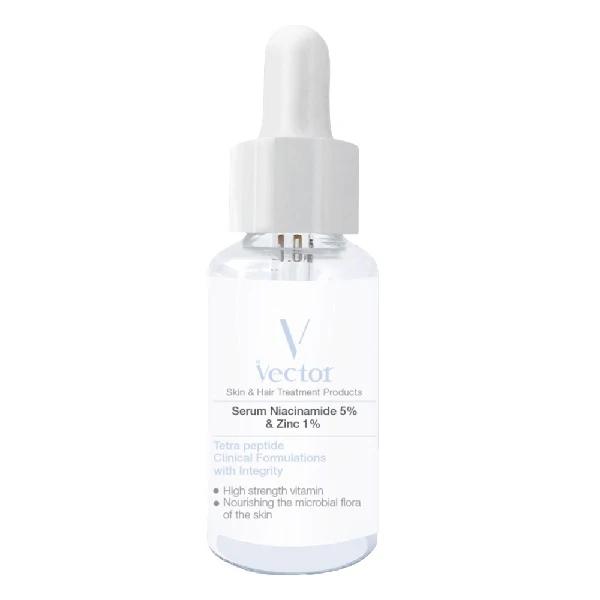 سرم پوست وکتور مدل Niacinamide 5% حجم 30 میلی لیتر