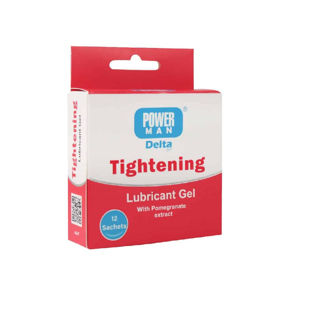 ساشه ژل جمع کننده Tightening پاورمن دلتازکس دلتا دارو 12 عدد