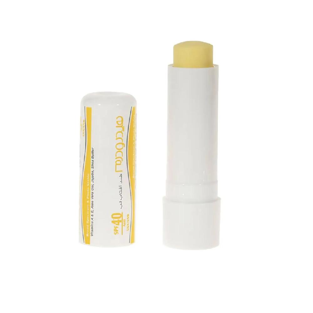 بالم لب ضد آفتاب هیدرودرم SPF40 حاوی روغن جوجوبا و شی باتر 4.5 گرم