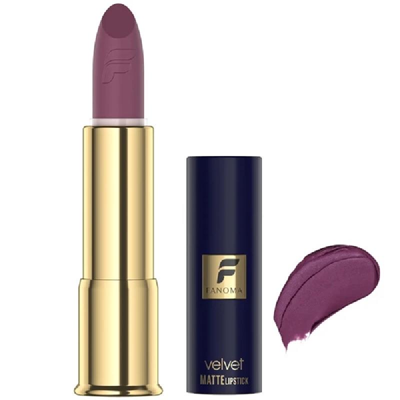 رژ لب جامد کالباسی حاوی ویتامین E فانوما مدل Velvet Matte شماره 09