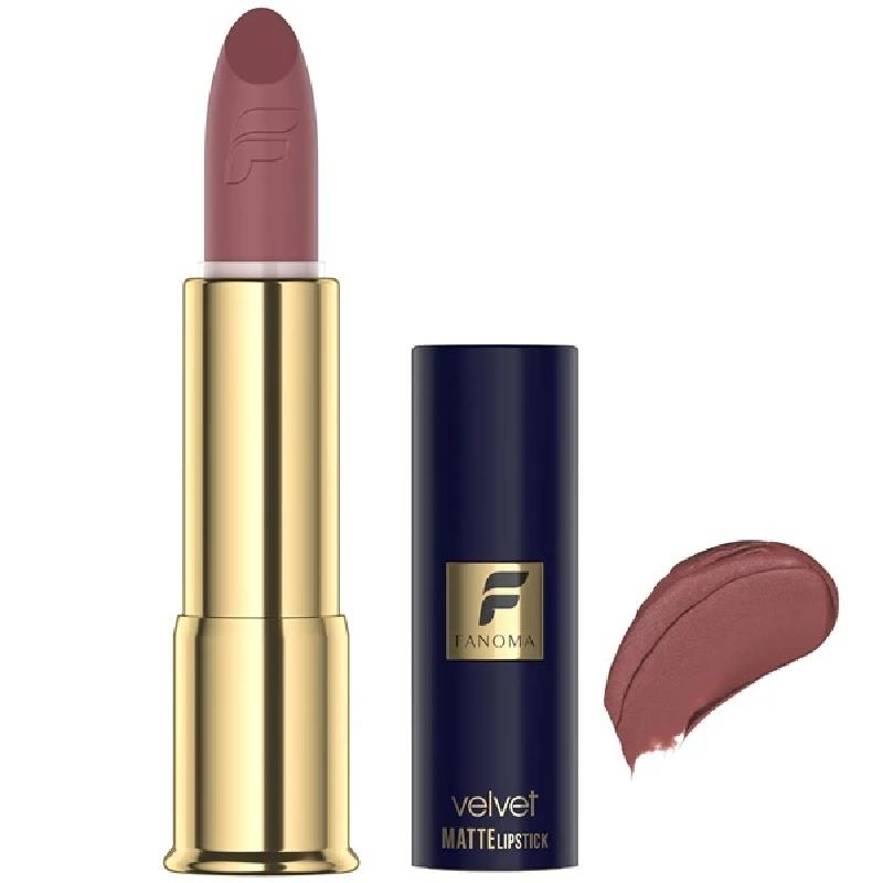 رژ لب جامد کالباسی حاوی ویتامین E فانوما مدل Velvet Matte شماره 11