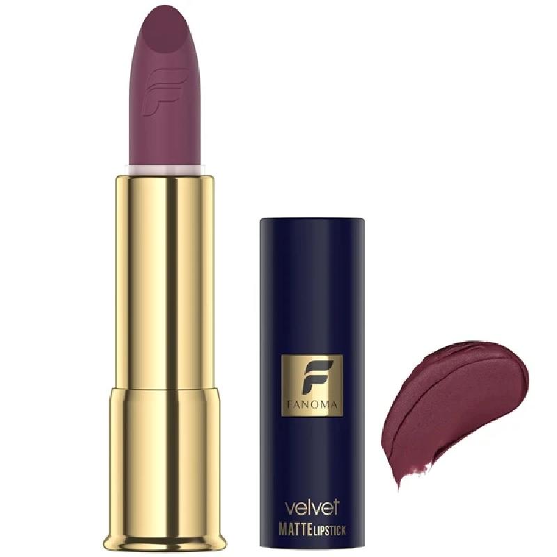رژ لب جامد کالباسی حاوی ویتامین E فانوما مدل Velvet Matte شماره 14