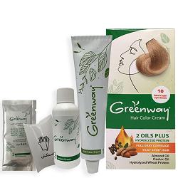 کیت رنگ مو گرین وی گروه Natural شماره 10 حجم 50 میل