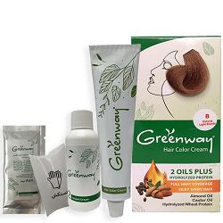 کیت رنگ مو گرین وی گروه Natural شماره 8 حجم 50 میل