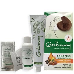 کیت رنگ مو گرین وی گروه Natural شماره 7 حجم 50 میل