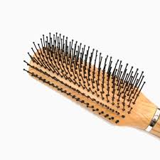 برس سوزن پلاستیکی مستطیلی کوچک دسته چوبی دکتر مورنینگ