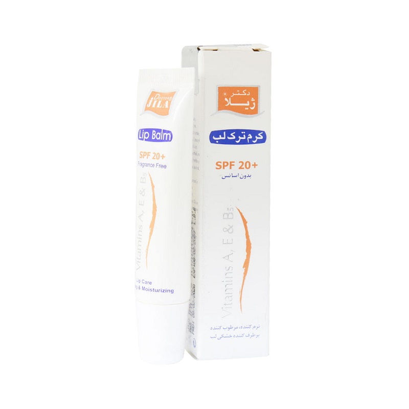 کرم ترک لب SPF20 دکتر ژیلا 12 گرم