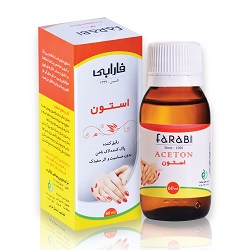 استون پاک کننده لاک ناخن فارابی ۶۰ میلی لیتر