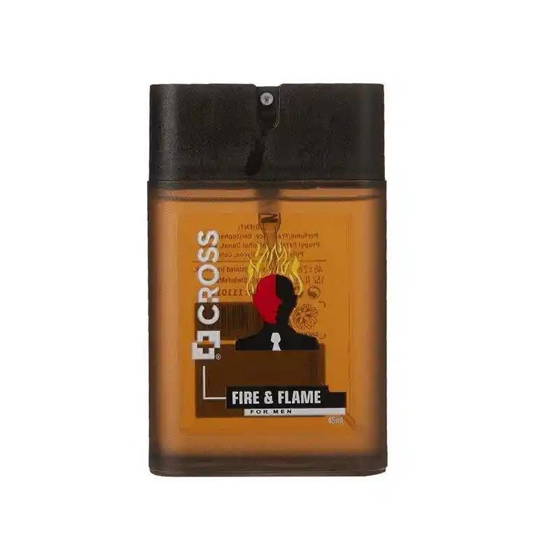 عطر جیبی مردانه مدل آب و آتش کراس 45 میلی لیتر