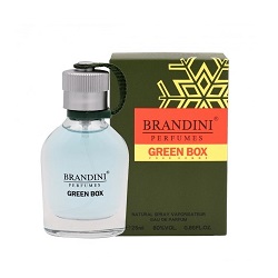 عطر جیبی مردانه گرین باکس برندینی 25 میلی لیتر