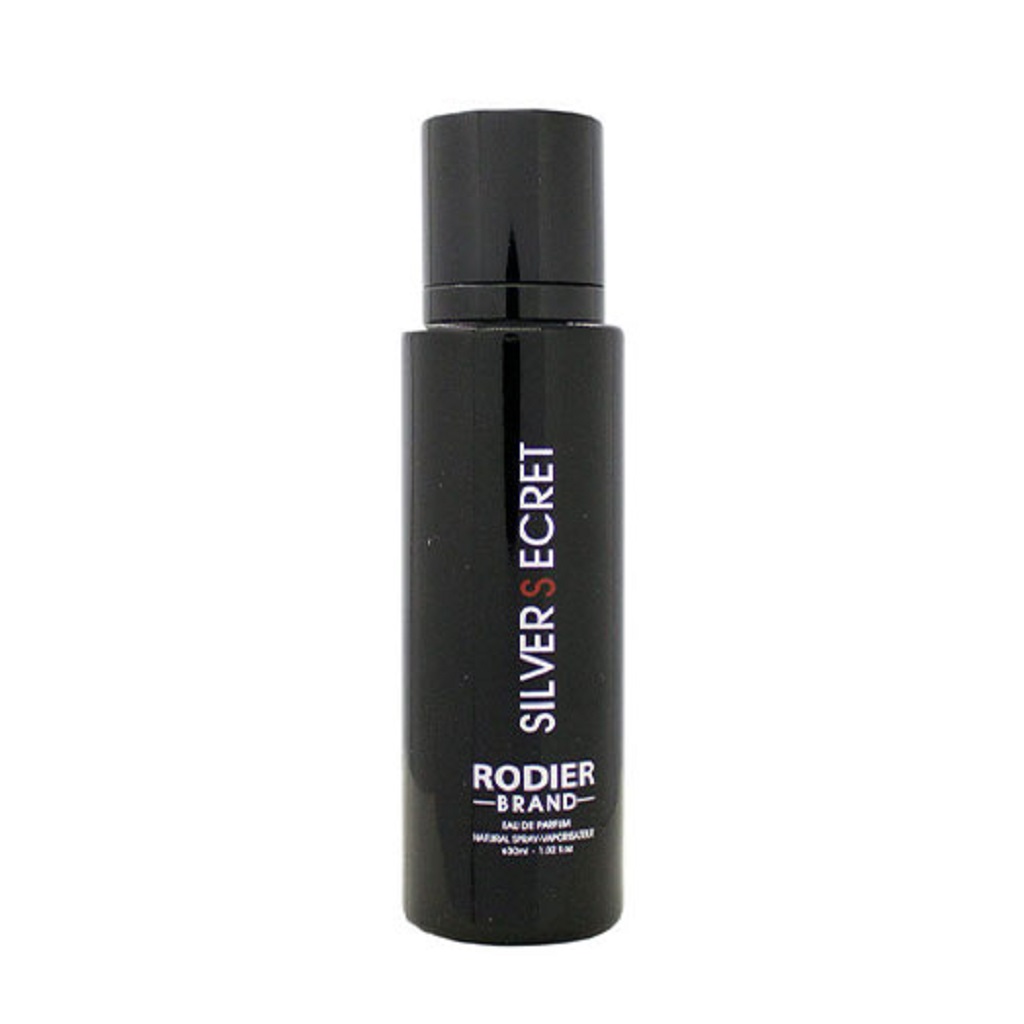 عطر جیبی مردانه رودیر مدل Silver Secret حجم 30 میلی لیتر