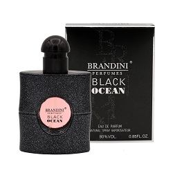 عطر جیبی مدل بلک اوشن زنانه برندینی 25 میلی لیتر