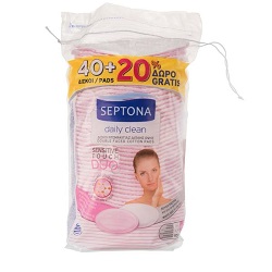 پد آرایشی سپتونا مدل Daily Clean40 + 20 بسته 48 عددی