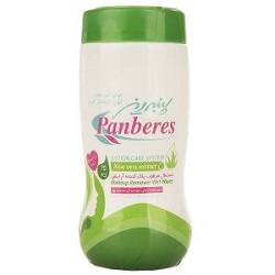 دستمال مرطوب آرایشی حاوی عصاره آلوئه ورا پنبه ریز 70 عددی