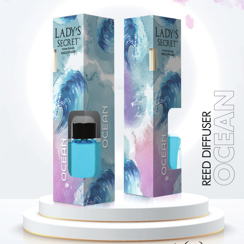 عطر خوشبو کننده محیط لیدیز سکرت با رایحه اقیانوس حجم 100 میلی لیتر