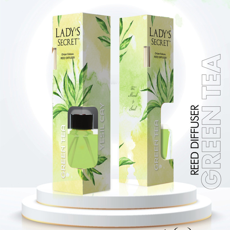 عطر خوشبو کننده محیط لیدیز سکرت با رایحه چای سبز حجم 100 میلی لیتر