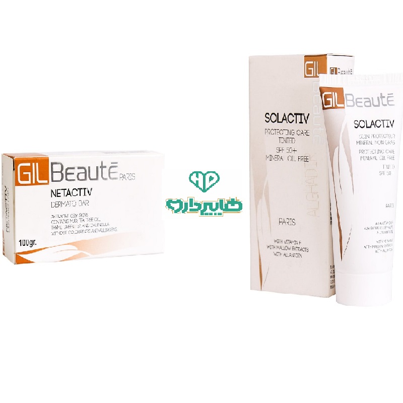 پک ویژه کرم ضد آفتاب رنگی بژ تیره مینرال SPF50 ژیل بوته 50 میلی لیتر+پن مناسب پوست چرب ضد جوش و آکنه ژیل بوته 100 گرم