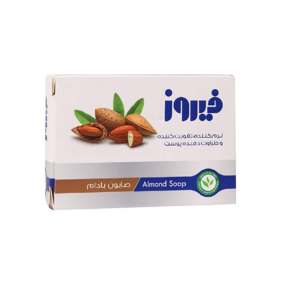 صابون نرم کننده و تقویت کننده حاوی روغن بادام فیروز 120 گرم