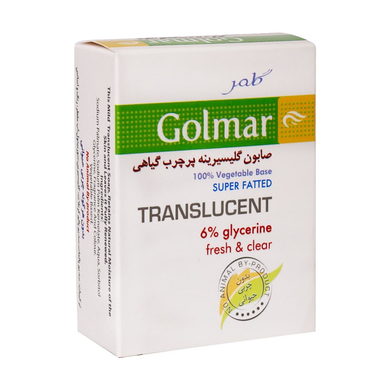 صابون گلیسیرینه پرچرب گیاهی 100 گرم