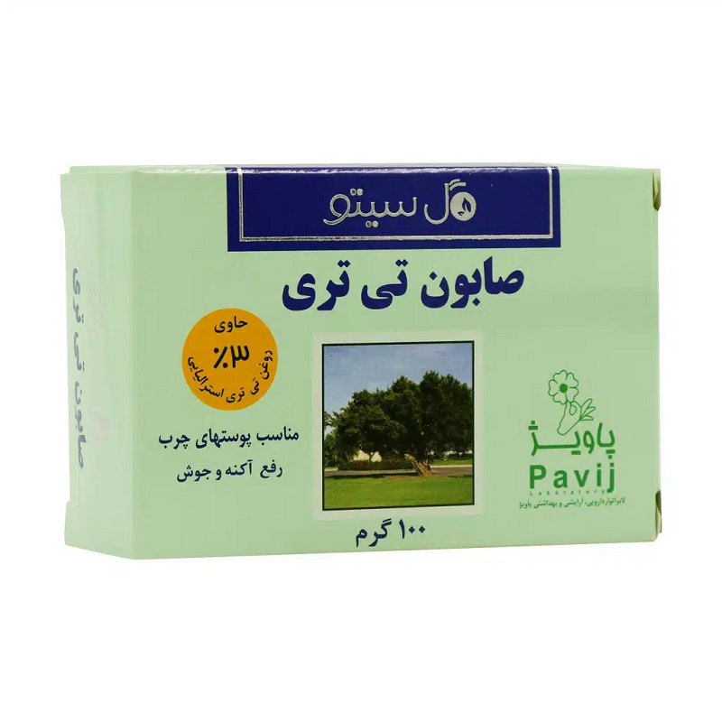 صابون تی تری گل سیتو مناسب پوست های چرب 100 گرم