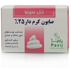 صابون کرم دار 25% گل سیتو 125 گرم