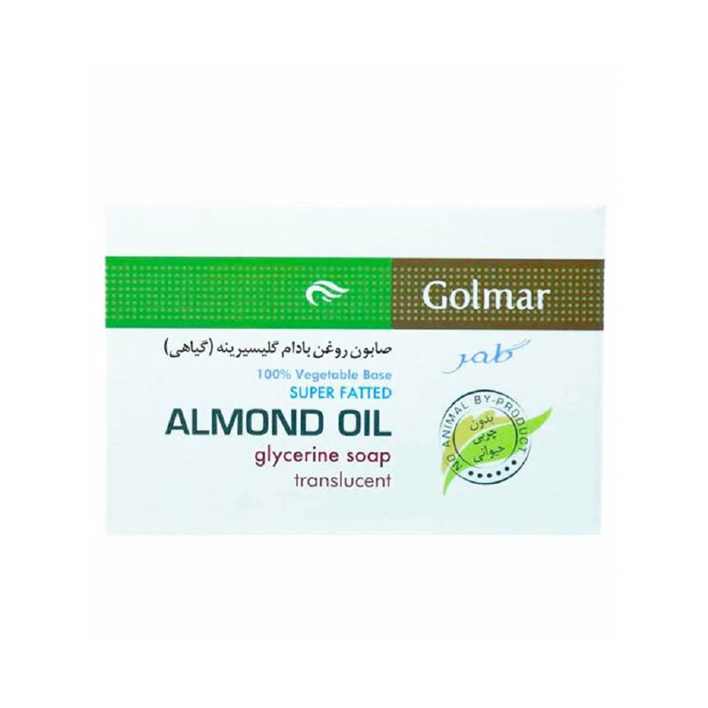 صابون روغن بادام گلیسیرینه گلمر 90 گرم