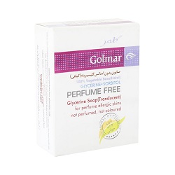 صابون بدون اسانس گلیسیرینه گلمر 100 گرم