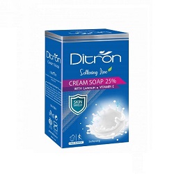 صابون 25% کرم دار صورت دیترون 110 گرم