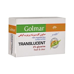 صابون گلیسرینه پرچرب گیاهی گلمر 120 گرم