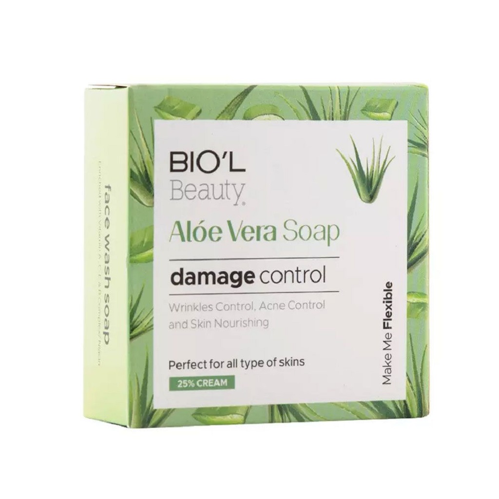 صابون آرایش پاک کن آلوئه ورا بیول 100 گرم