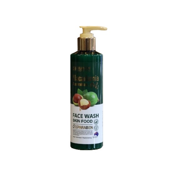ژل شستشوی صورت کرمی روغن ماکادمیا دیلمون 250 میلی لیتر