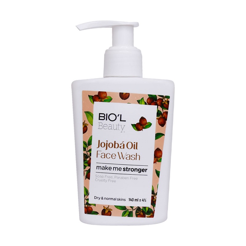 کرم ژل شستشوی صورت بیول مدل Jojoba Oil مناسب پوست‌ خشک و نرمال 140 میلی لیتر