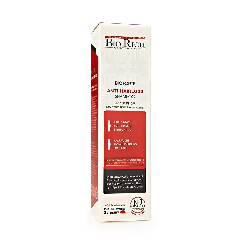 شامپو تقویت کننده بایو ریچ کاهش دهنده ریزش مو 250ml