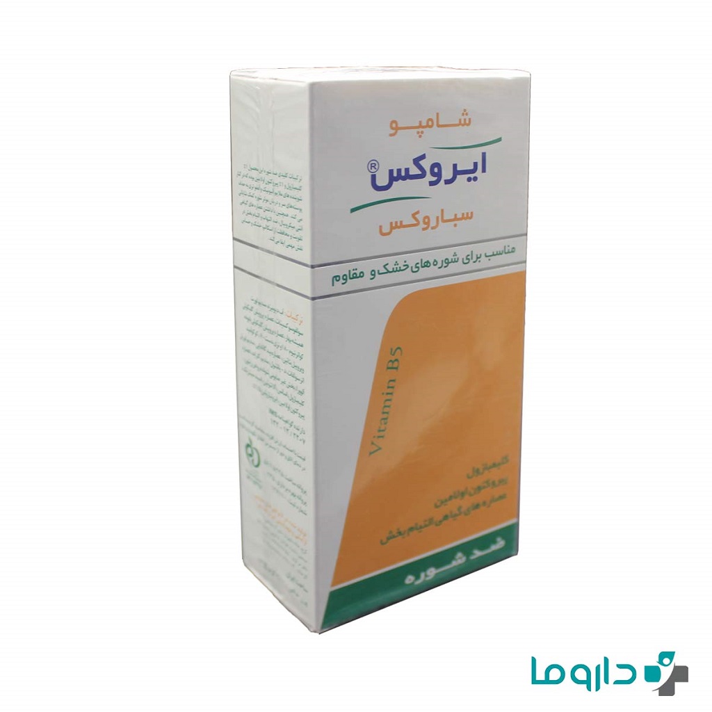 شامپو ضدشوره موهای خشک ایروکس 200 گرم