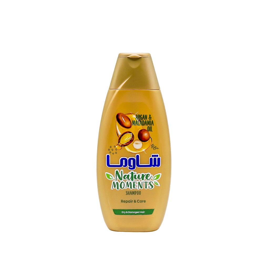 شامپو حاوی روغن آرگان و ماکادمیا شاوما 400 میلی لیتر