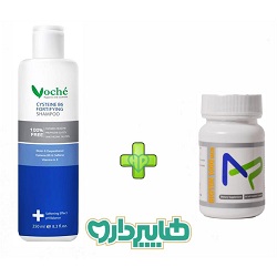 پک ویژه شامپو تقویت کننده مو وچه + سافت ژل بیوتین 1000 ترید فورما 30 عدد